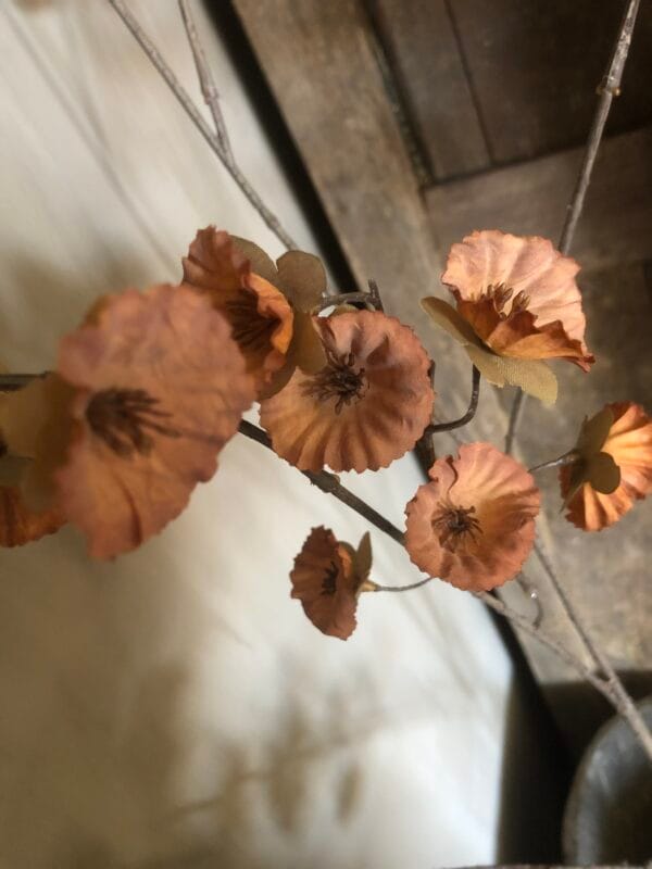 Kunst bloem LOTTIE 🤎 - Afbeelding 3