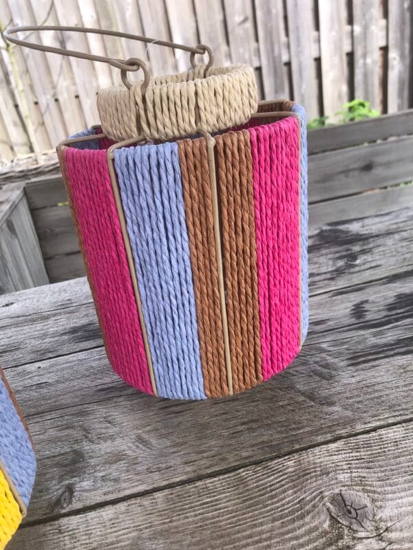 Lantaarn ❤️ roze - Afbeelding 2
