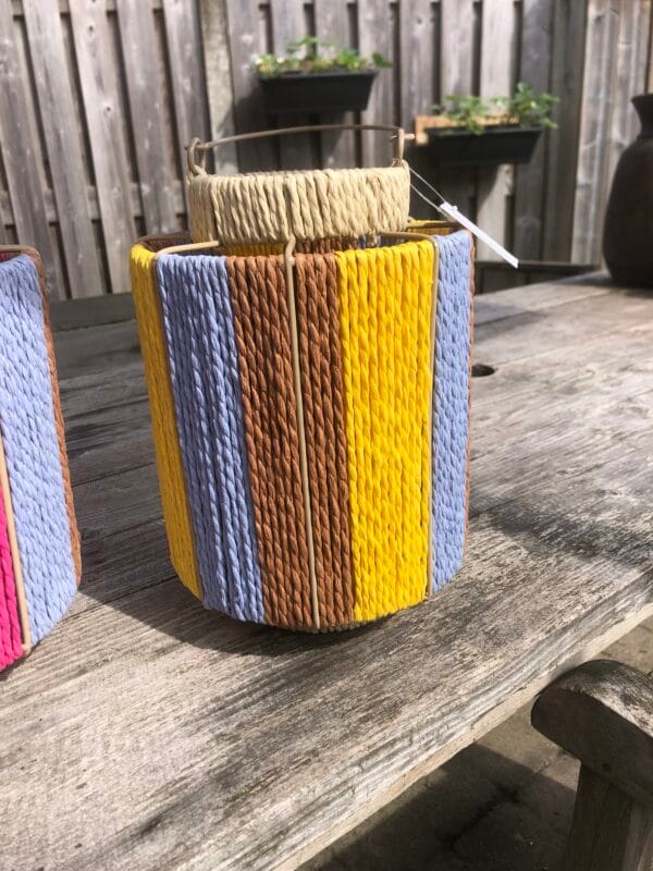 Lantaarn 🖤🖤 blauw - Afbeelding 3