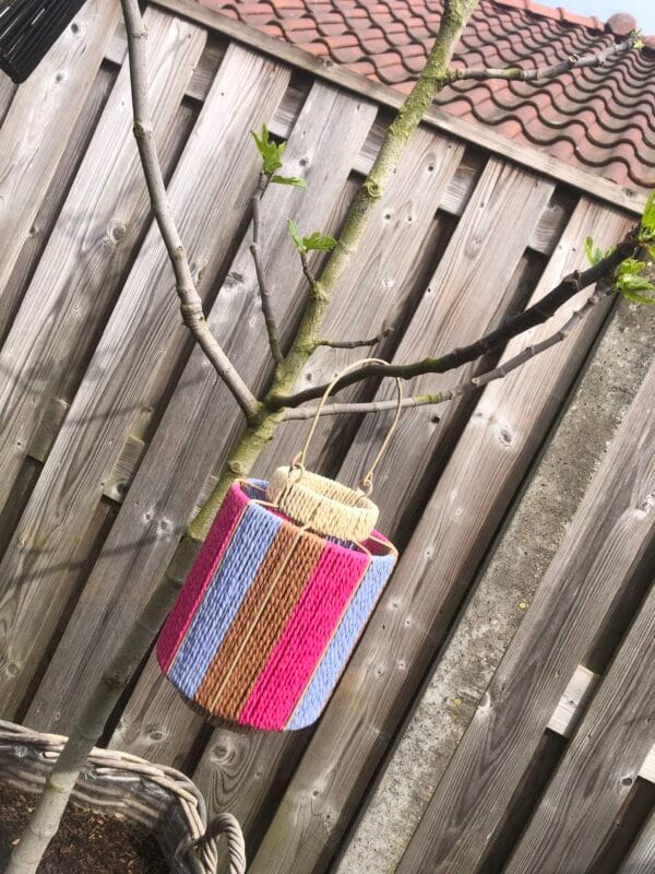 Lantaarn ❤️ roze