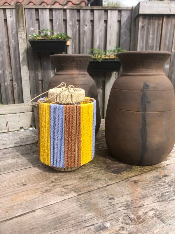 Lantaarn 🖤🖤 blauw - Afbeelding 2
