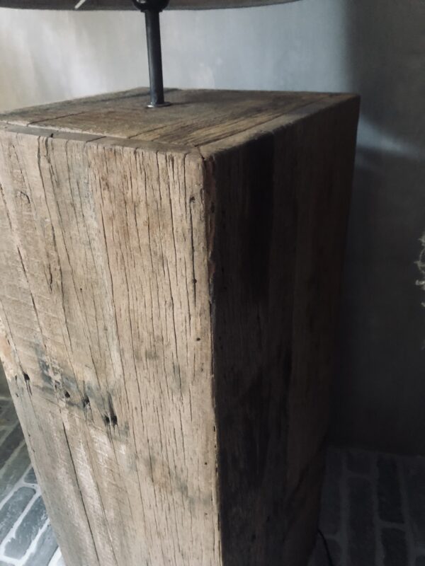 Robuuste lamp🤎🖤 - Afbeelding 4