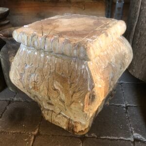 Houten poer
