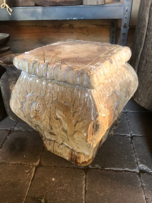 Houten poer