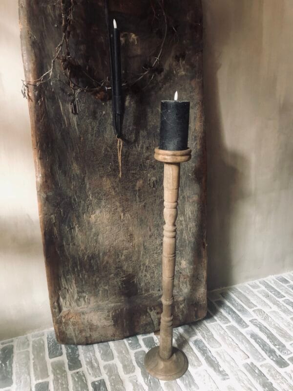 Houten kandelaar 🤎🤎 3