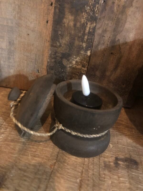 Kleine houten bakjes 🖤🤎 - Afbeelding 2