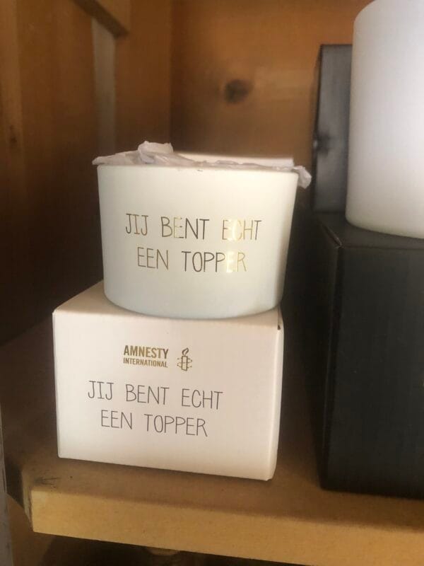 Soja kaars🤎 topper