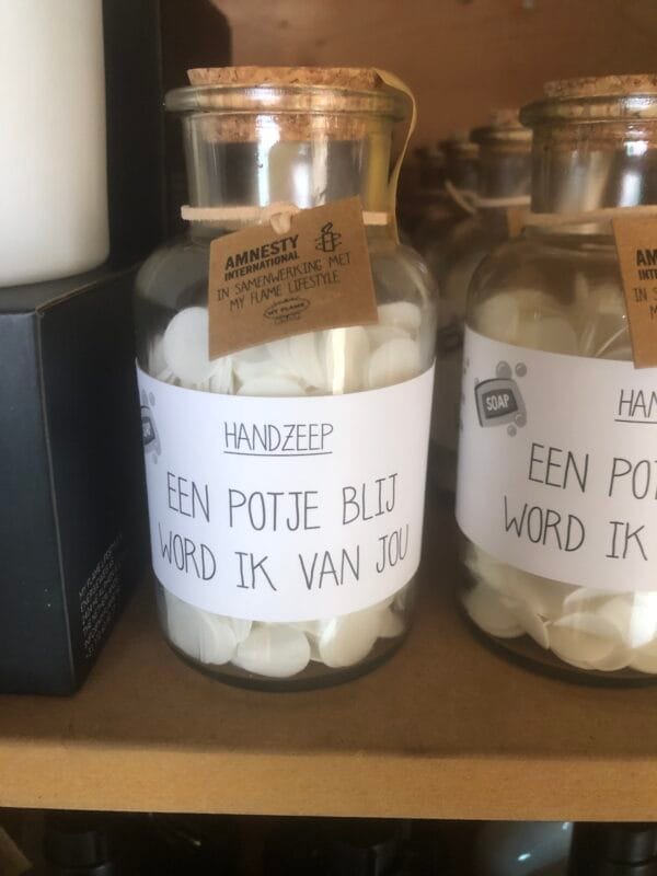 Potje handzeep🤎 blij