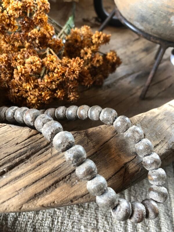 Kralen ketting 🤎 licht - Afbeelding 2