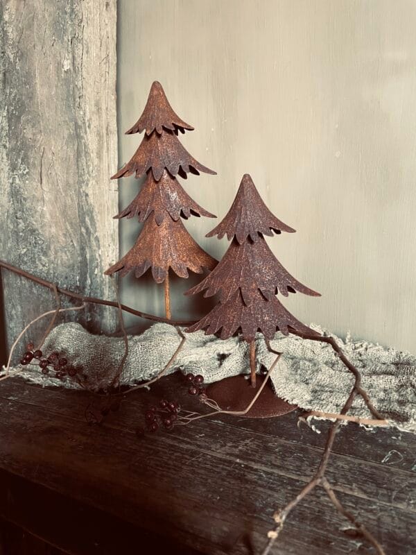 Roestige kerstboom 🤎 m
