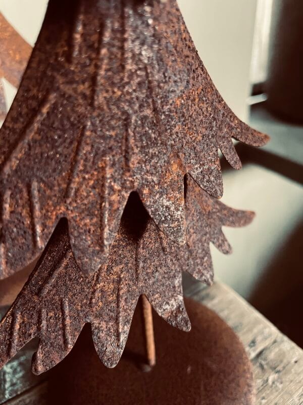 Roestige kerstboom 🤎 m - Afbeelding 3