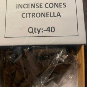 Wierook kegels 🤎 citroen