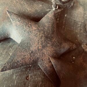 Roestige ster 🤎 32 cm