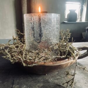 Houten schaal 🤎 handvat