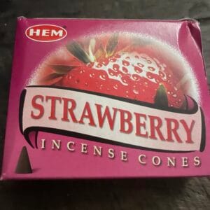 Wierook kegels ❤️aardbei