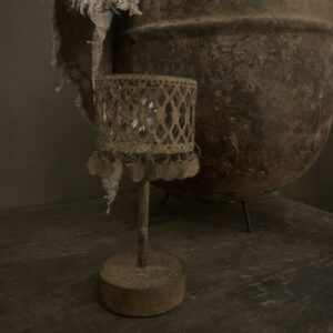 Led lamp Old Brown met muntjes🤎