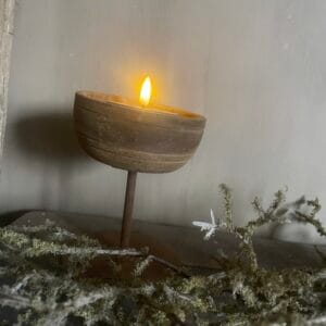 houten schaaltje op poot🤎 13