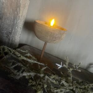 Houten schaaltje op poot🤎 17