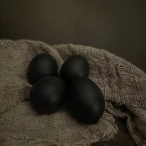 Doos echte eieren 🖤
