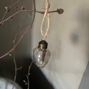 Glazen eitjes🤎 veertjes