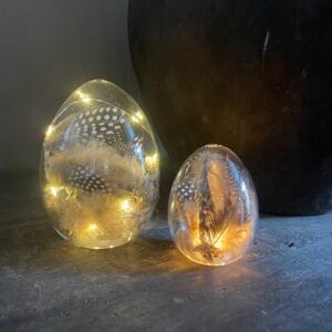 Glazen ei 🖤 klein