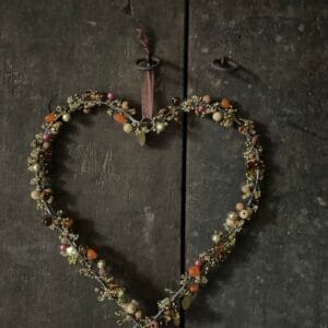 Hart 🖤🤎 kralen