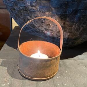 Waxine lichtje houder