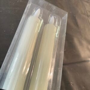 Led diner kaars creme